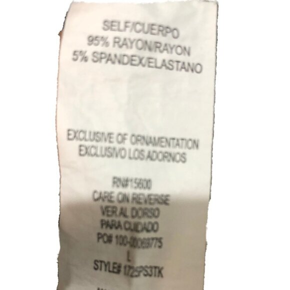 TAKARA (L) Olive Green Lace Yoke Blouse - Picture 4 of 5